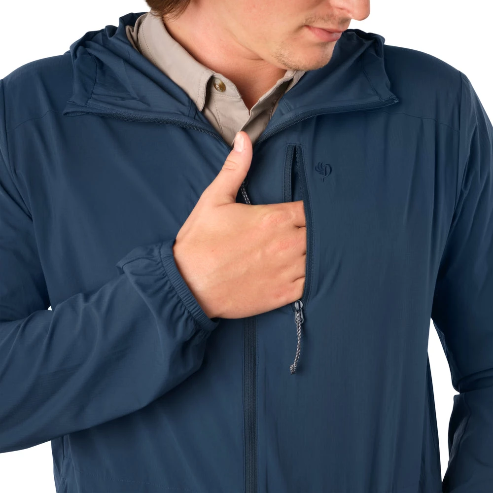 Deals 🤩 Duck Camp Airflow Windshell Jacket - Faded Navy 🤩 - Image 3
