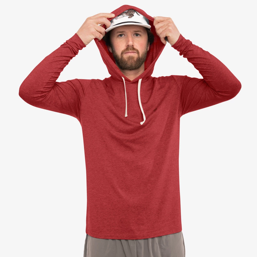 Top 10 ๐ฏ Duck Camp Original Bamboo Hoodie - Snapper Red ๐ฏ - Image 2