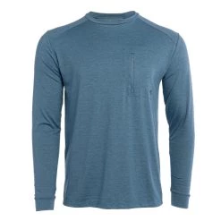 Deals 💯 Duck Camp Lightweight Bamboo Crew - Heathered Cenote ✨