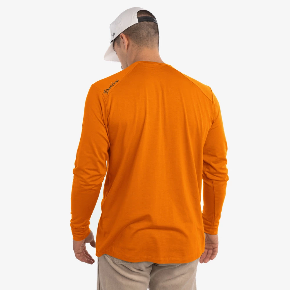 Top 10 🔔 Duck Camp Original Bamboo Crew - Blaze Orange 🤩 - Image 4