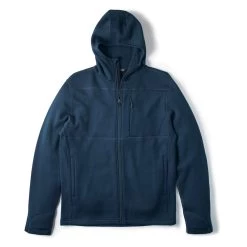 Top 10 ✨ Duck Camp Merino Hoodie Barnburner - Full Zip - Faded Navy 🎁