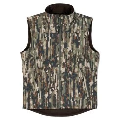 Deals 🎁 Duck Camp Contact Softshell Vest - Woodland 😉