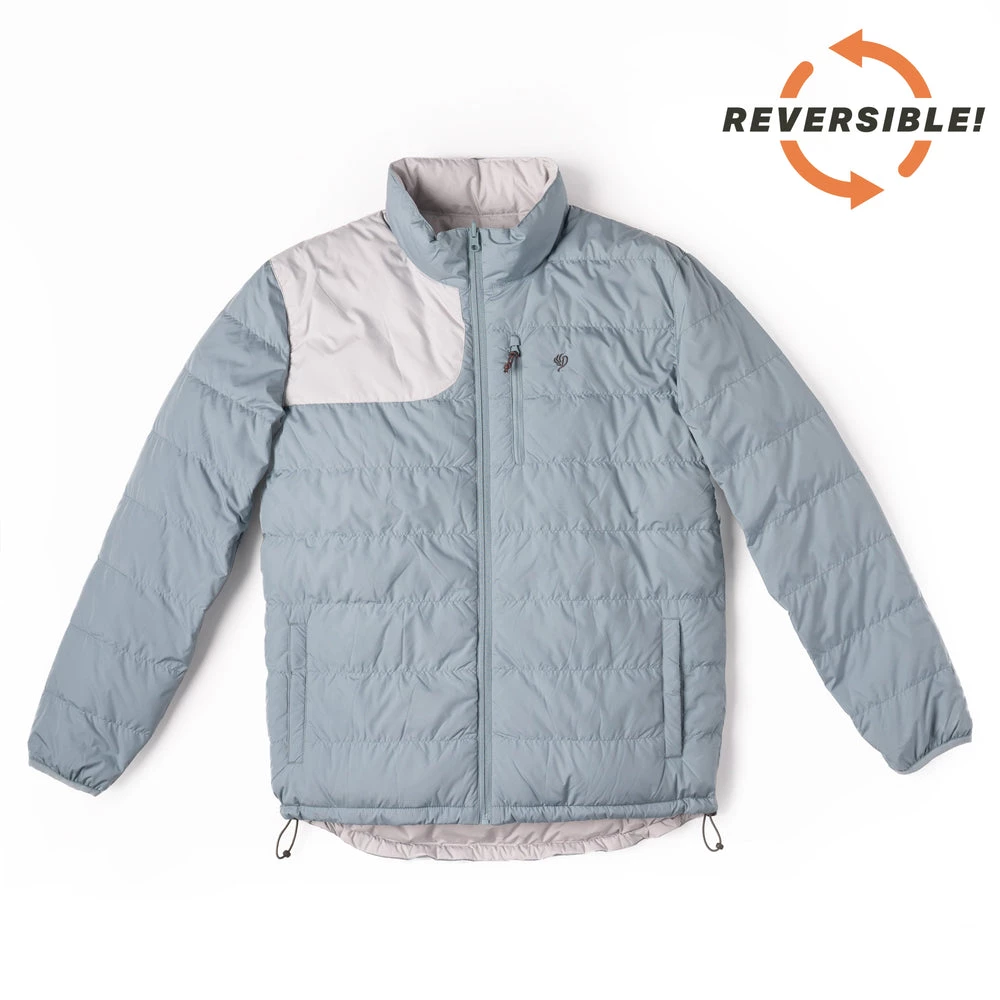 Buy โ๏ธ Duck Camp DryDown Reversible Jacket - Heron / Silver King ๐ฏ