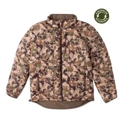 Cheapest ⌛ Duck Camp DryDown Jacket Reversible - Pin Oak/Wetland 😀