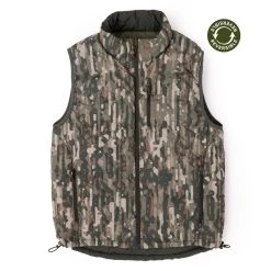 Brand new 🔥 Duck Camp DryDown Vest - Reversible - Raven / Woodland ❤️