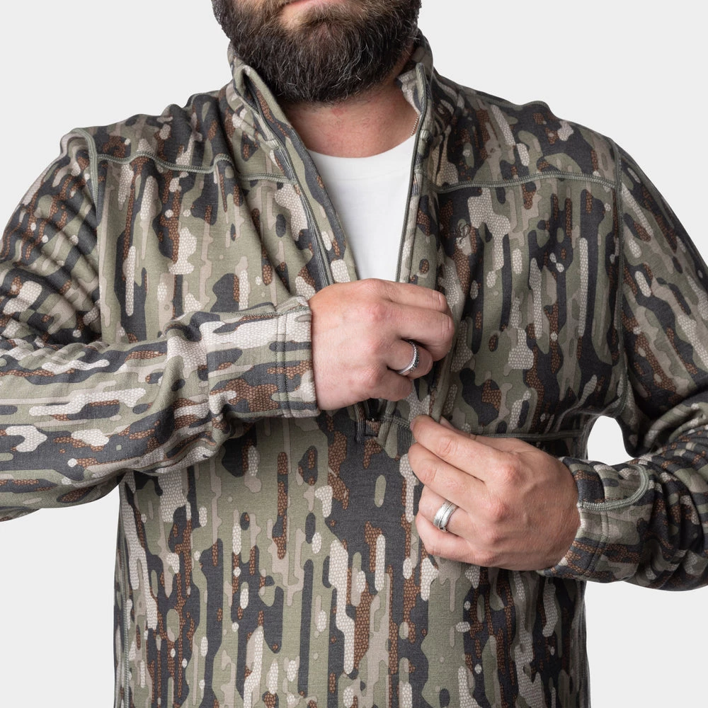 Coupon ✨ Duck Camp Barnburner 1/4 Zip - Woodland 😀 - Image 3