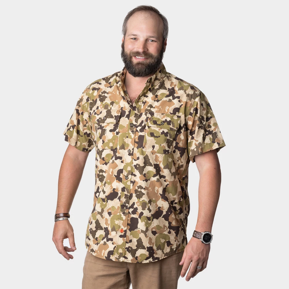 Best Pirce 🛒 Duck Camp Lightweight Hunting 👕 Shirt - Short Sleeve - Wetland ⌛ - Image 5