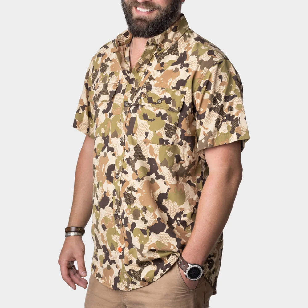 Best Pirce 🛒 Duck Camp Lightweight Hunting 👕 Shirt - Short Sleeve - Wetland ⌛ - Image 6