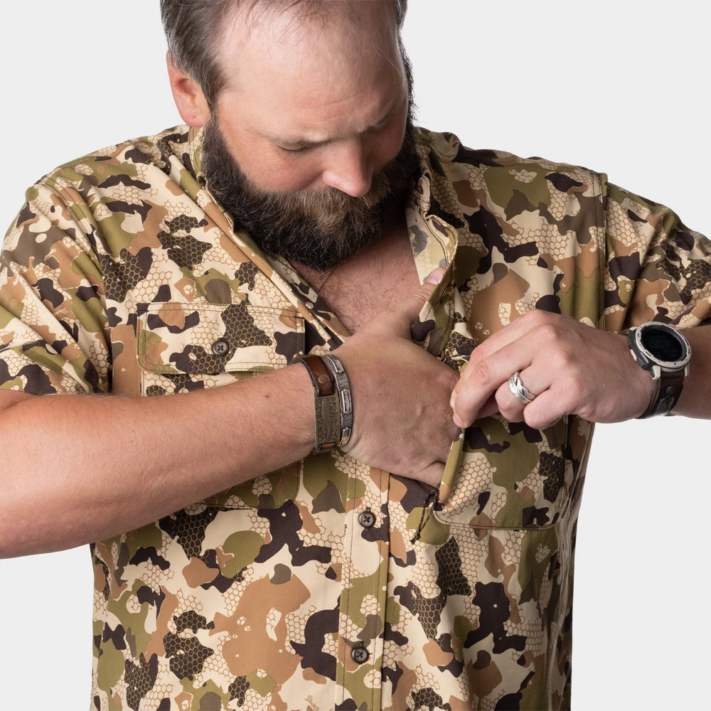 Best Pirce 🛒 Duck Camp Lightweight Hunting 👕 Shirt - Short Sleeve - Wetland ⌛ - Image 9