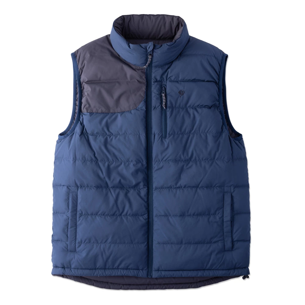 Brand new 🤩 Duck Camp DryDown Vest - Reversible - Faded Navy/Charcoal 😀 - Image 2