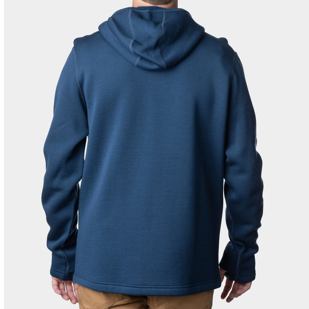 Top 10 โจ Duck Camp Merino Hoodie Barnburner - Full Zip - Faded Navy ๐ - Image 5