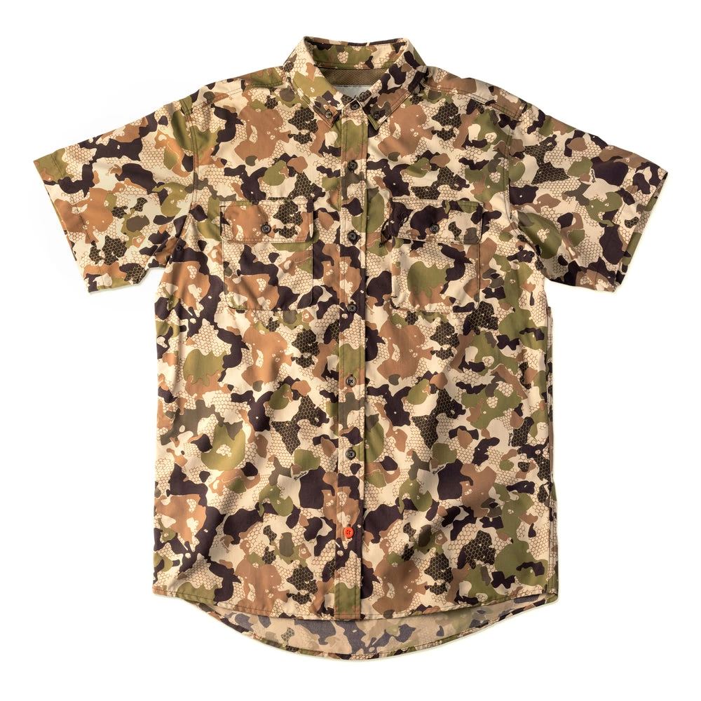 Best Pirce 🛒 Duck Camp Lightweight Hunting 👕 Shirt - Short Sleeve - Wetland ⌛