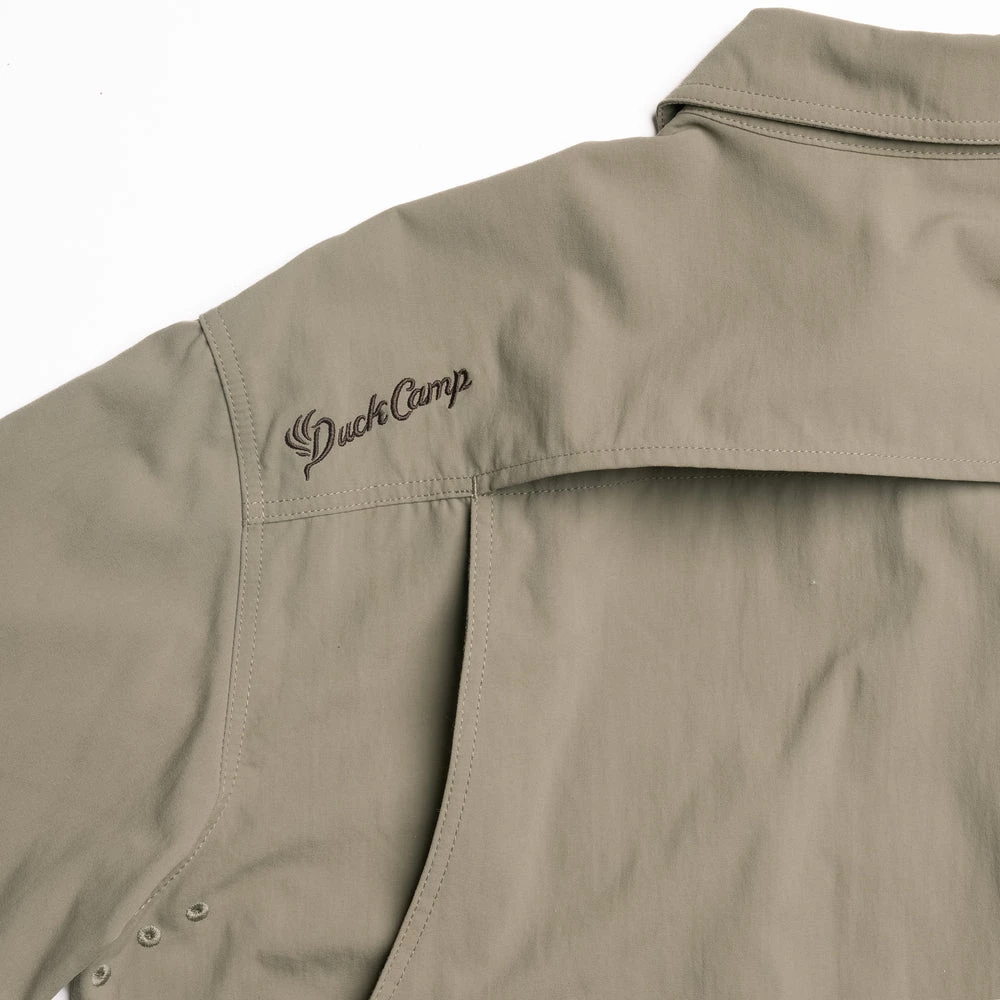 Buy ๐ฅ Duck Camp Lightweight Hunting ๐ Shirt - Short Sleeve - Sagebrush ๐งจ - Image 5