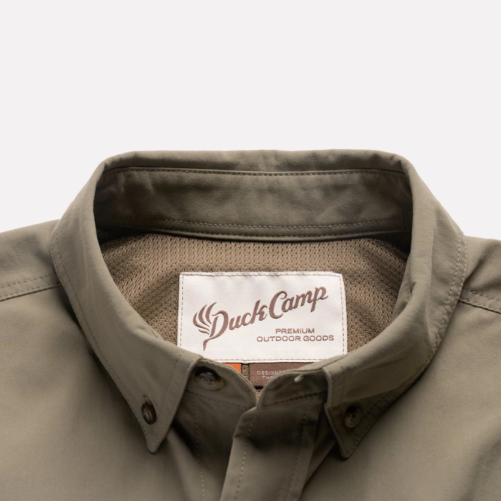 Buy ๐ฅ Duck Camp Lightweight Hunting ๐ Shirt - Short Sleeve - Sagebrush ๐งจ - Image 6