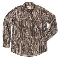 Cheapest ๐ Duck Camp Lightweight Hunting ๐ Shirt - Long Sleeve - Woodland โญ