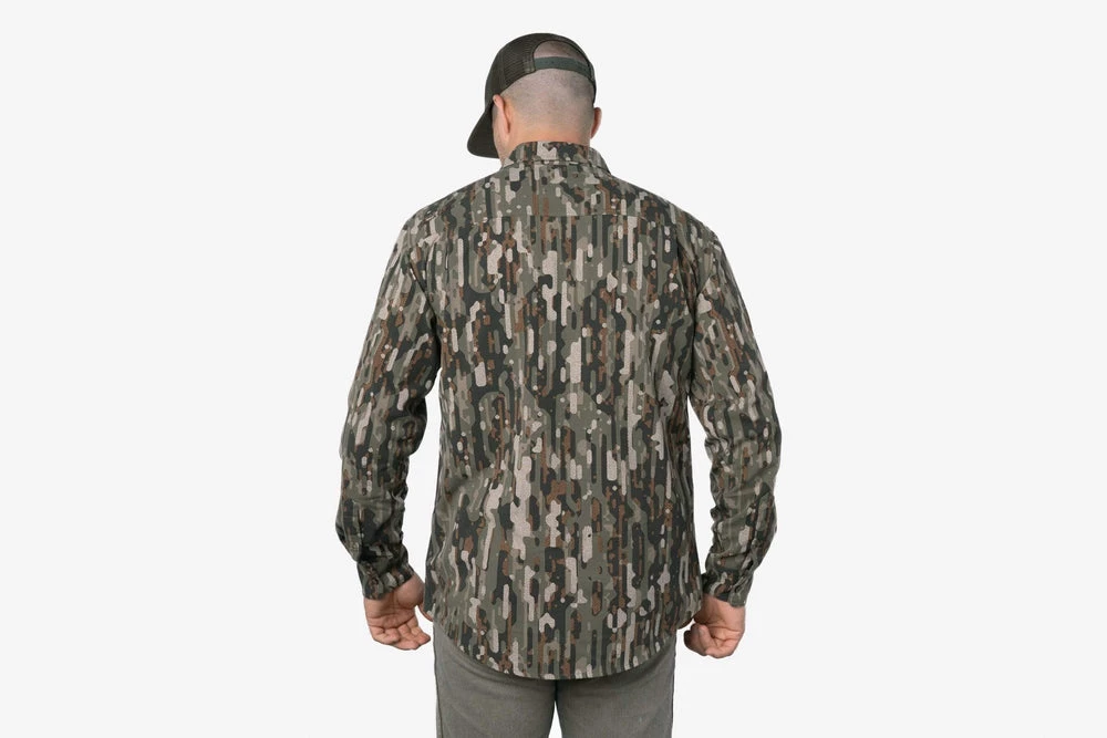 Cheap ๐งจ Duck Camp Midweight Hunting ๐ Shirt - Woodland ๐ฅฐ - Image 4