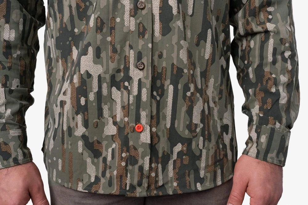 Cheap ๐งจ Duck Camp Midweight Hunting ๐ Shirt - Woodland ๐ฅฐ - Image 5