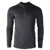 Discount 😍 Duck Camp Merino Base Layer Henley - Charcoal 👏