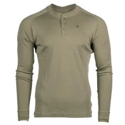 Cheap 🔥 Duck Camp Merino Base Layer Henley - Sagebrush 🎉