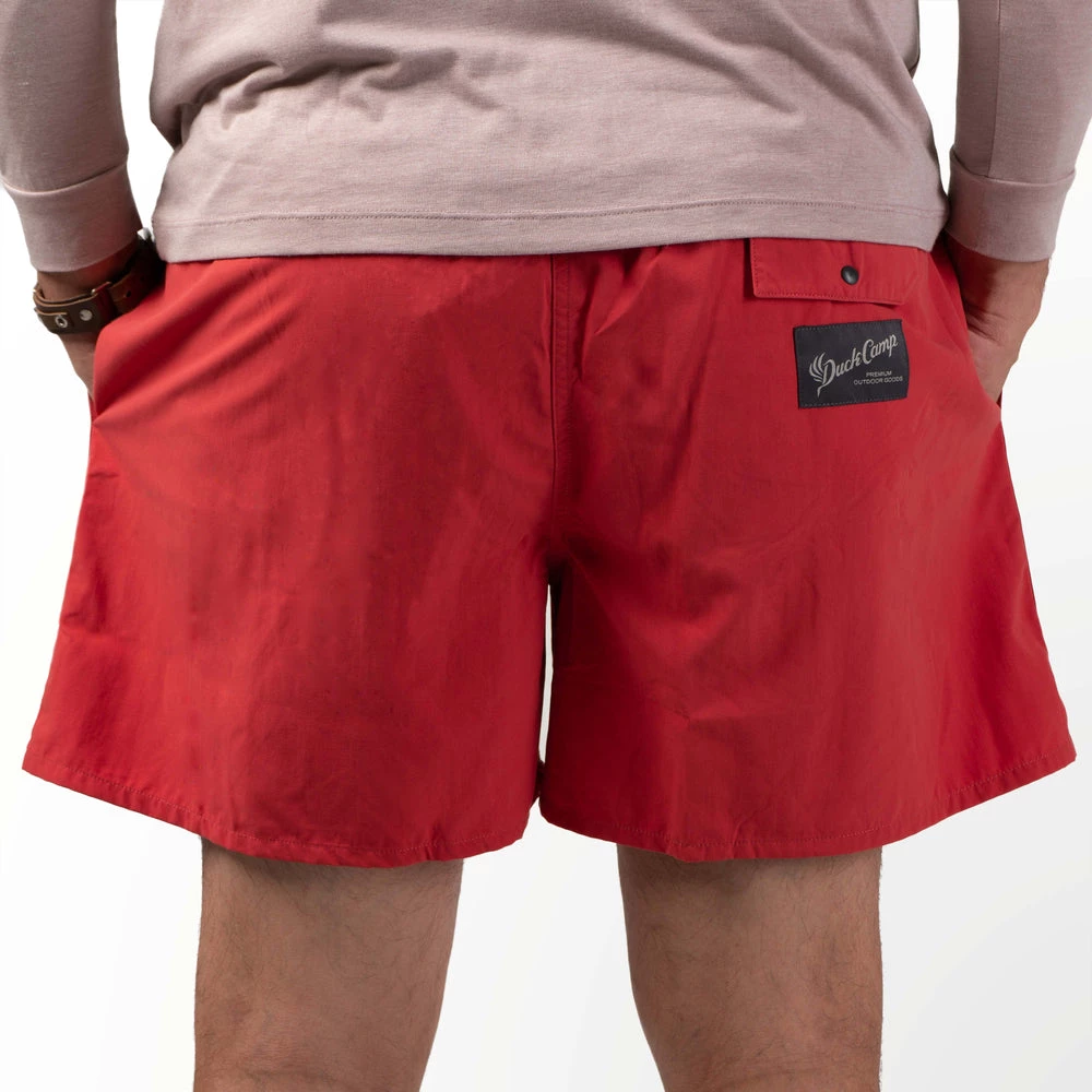 Budget 🥰 Duck Camp Scout Shorts 5" - Snapper Red 🥰 - Image 5