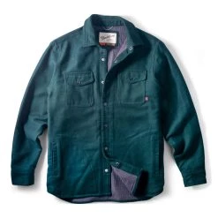 Hot Sale 👍 Duck Camp Campfire Shacket - Pine Green 🌟