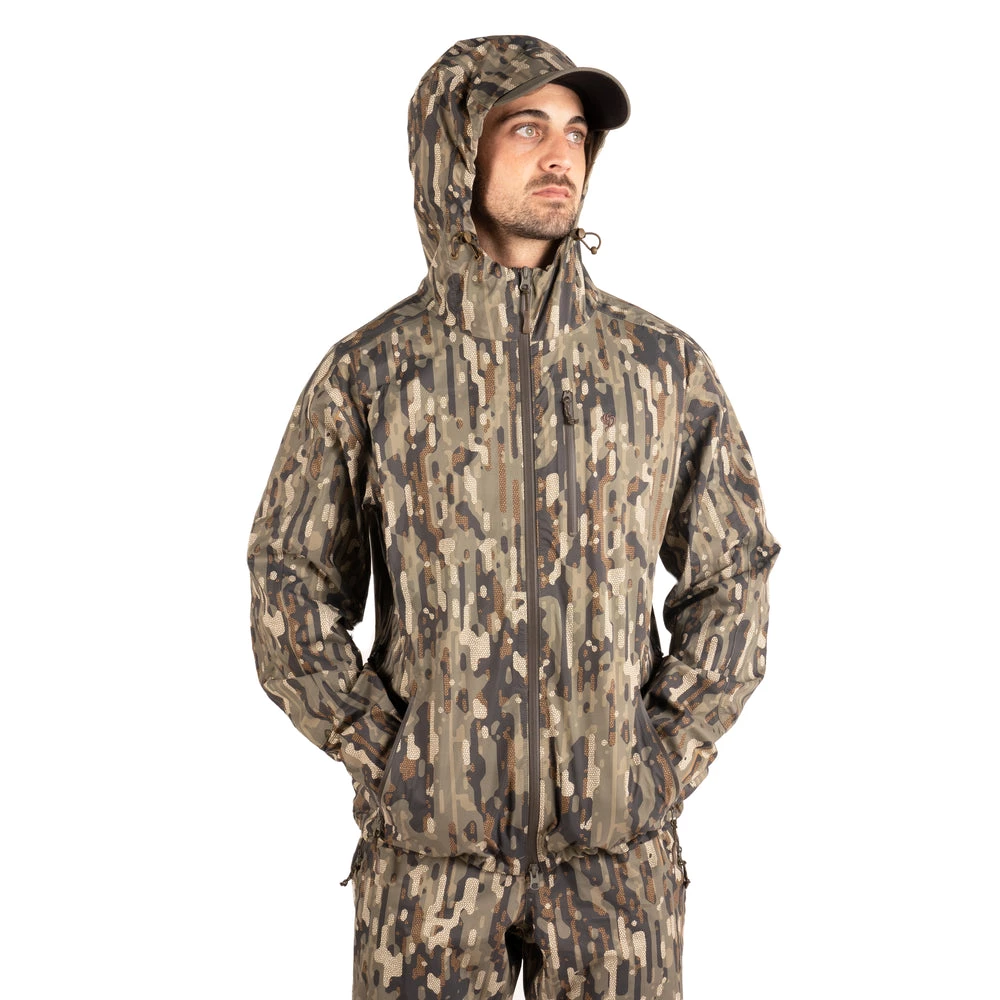 Coupon 🌟 Duck Camp Squall 3L Ultralight Rain Jacket - Woodland 🔔 - Image 2