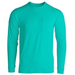Promo 😍 Duck Camp Lightweight Bamboo Crew - Drift Teal ⌛