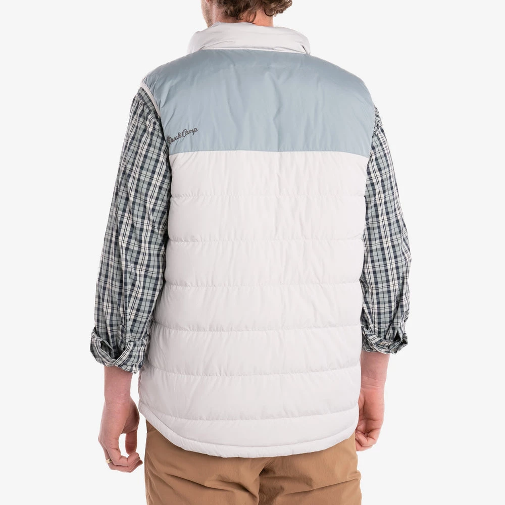 Top 10 ⌛ Duck Camp DryDown Reversible Vest - Silver King / Heron 😀 - Image 4