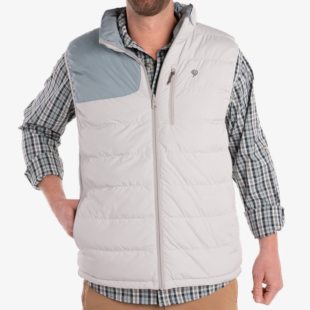 Top 10 ⌛ Duck Camp DryDown Reversible Vest - Silver King / Heron 😀 - Image 3