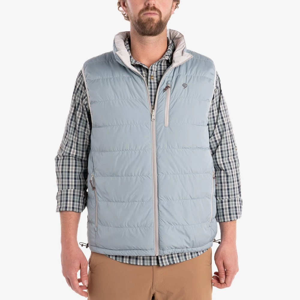 Top 10 ⌛ Duck Camp DryDown Reversible Vest - Silver King / Heron 😀 - Image 9