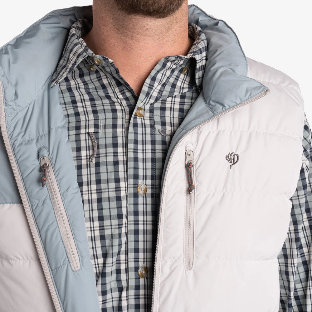Top 10 ⌛ Duck Camp DryDown Reversible Vest - Silver King / Heron 😀 - Image 5