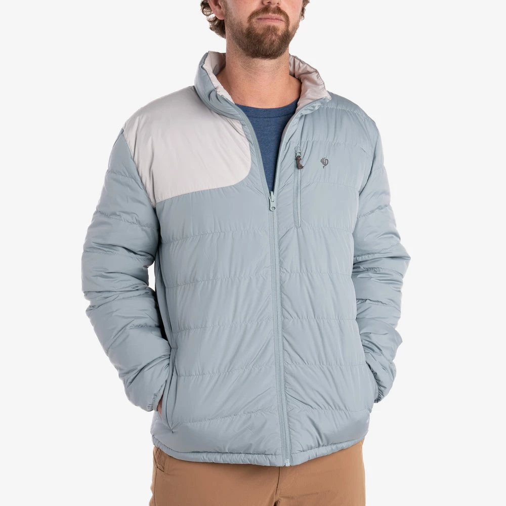 Buy โ๏ธ Duck Camp DryDown Reversible Jacket - Heron / Silver King ๐ฏ - Image 4