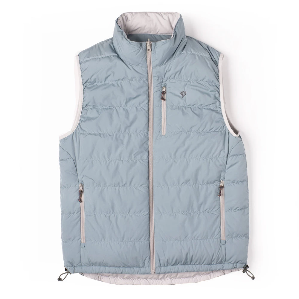 Top 10 ⌛ Duck Camp DryDown Reversible Vest - Silver King / Heron 😀 - Image 2