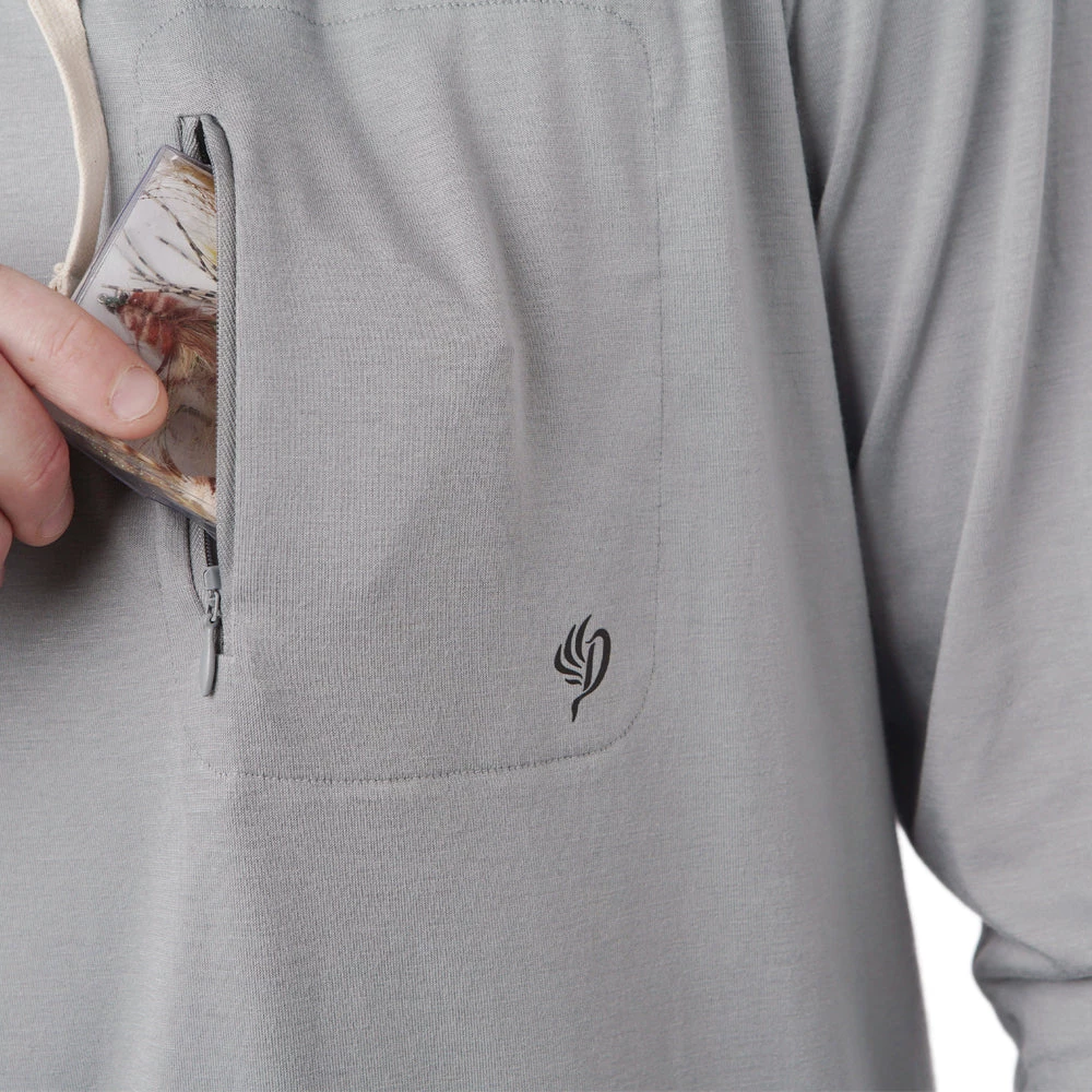 Best reviews of ⭐ Duck Camp Men's Lightweight Bamboo Hoodie - Pluff Mud Gray 👍 - Image 2