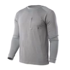 Promo ๐ Duck Camp Lightweight Bamboo Crew - Pluff Mud Gray ๐