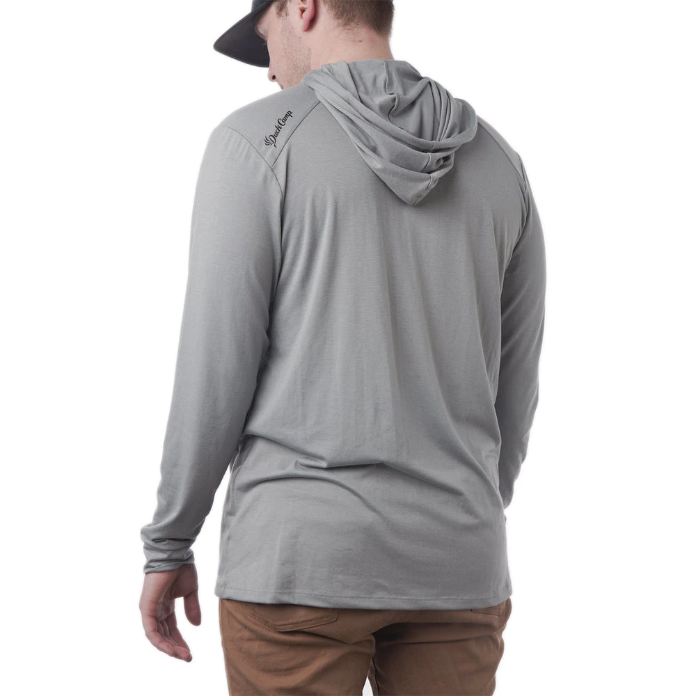 Best reviews of ⭐ Duck Camp Men's Lightweight Bamboo Hoodie - Pluff Mud Gray 👍 - Image 4